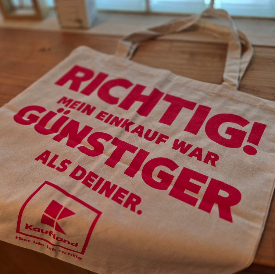 ドイツのトートバッグ【KAUFLAND】