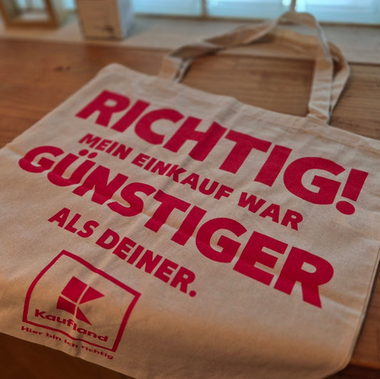ドイツのトートバッグ【KAUFLAND】