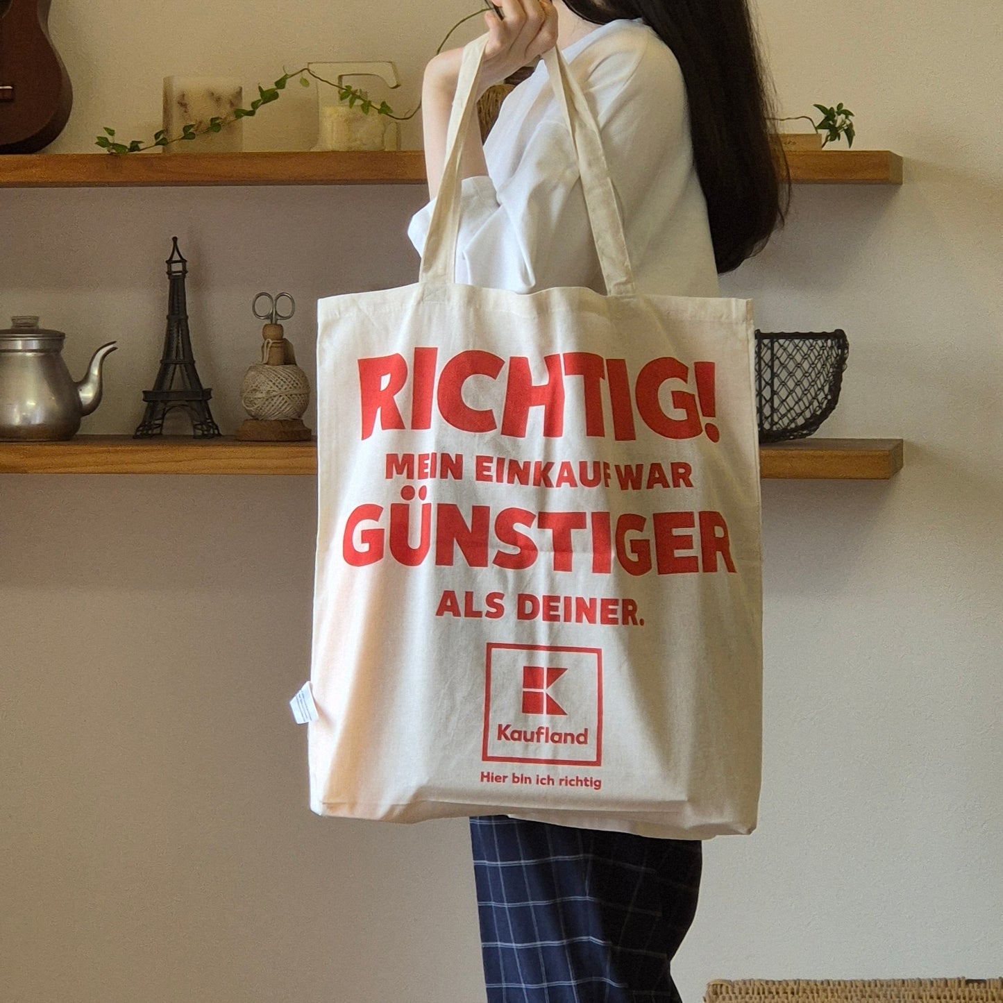 ドイツのトートバッグ【KAUFLAND】