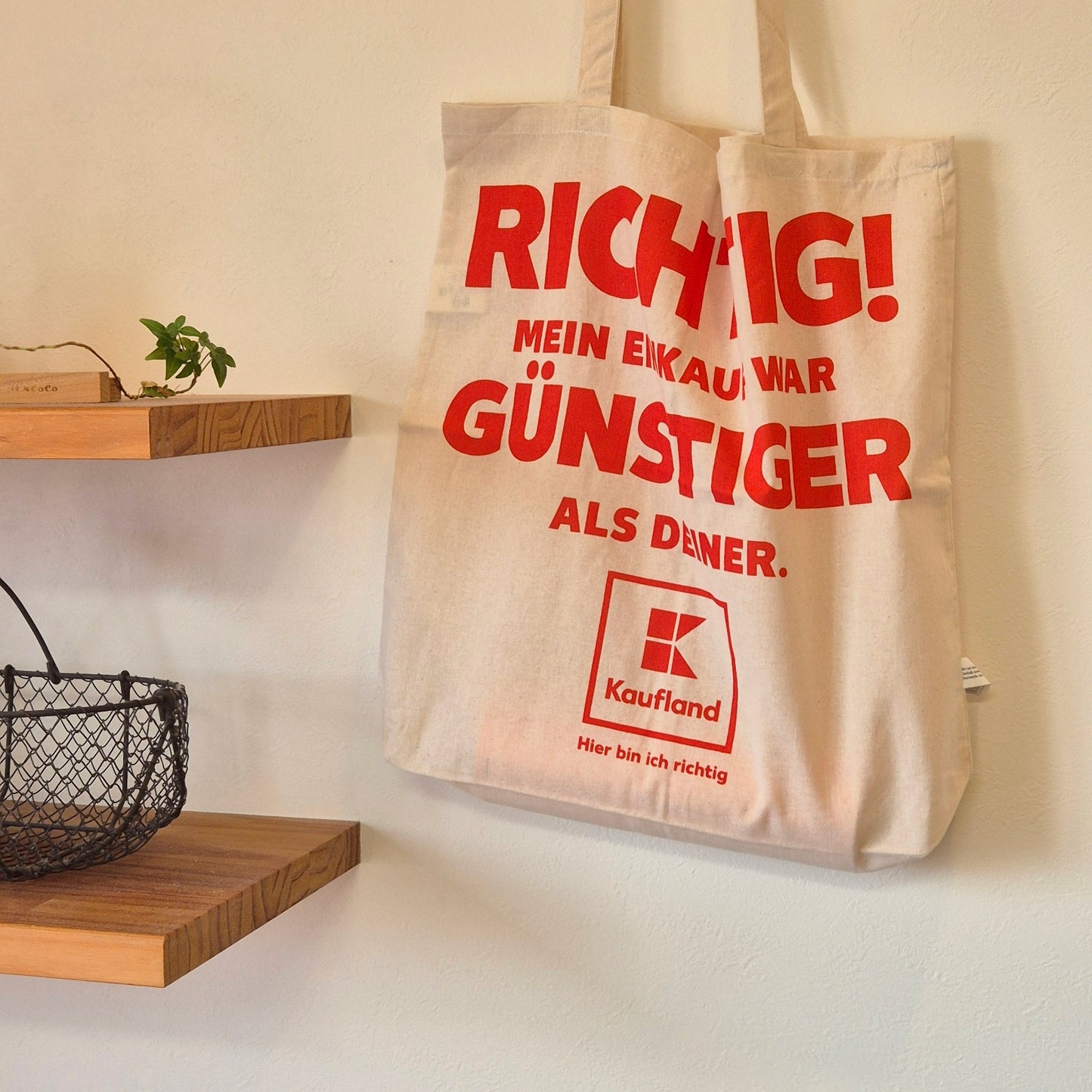 ドイツのトートバッグ【KAUFLAND】