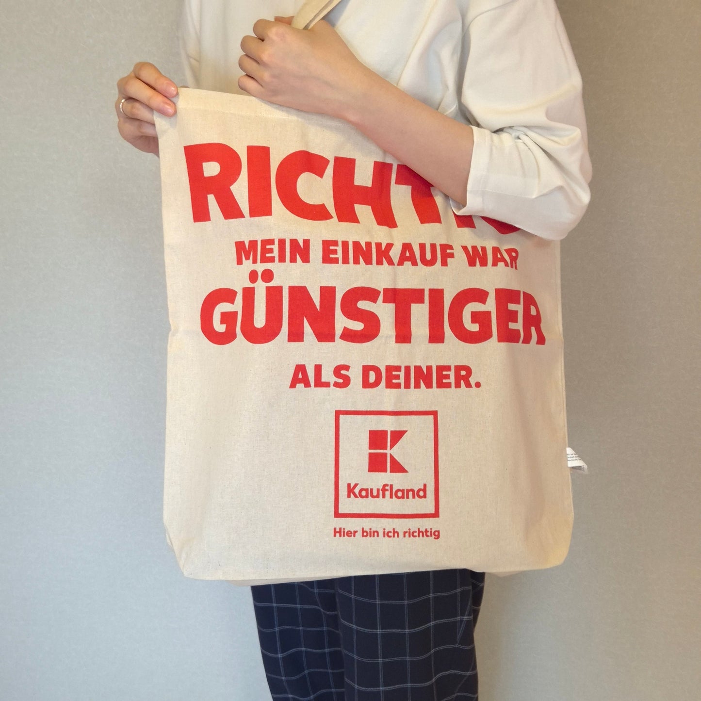 ドイツのトートバッグ【KAUFLAND】